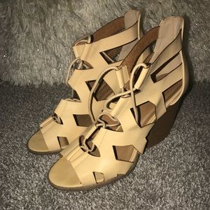 Strappy Wedges
